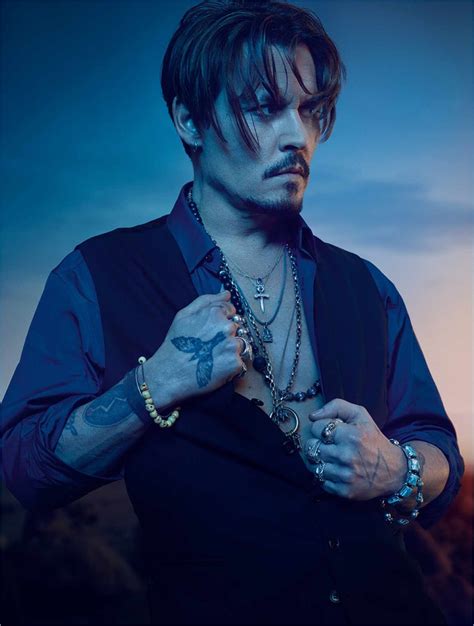 johnny Depp Dior photoshoot